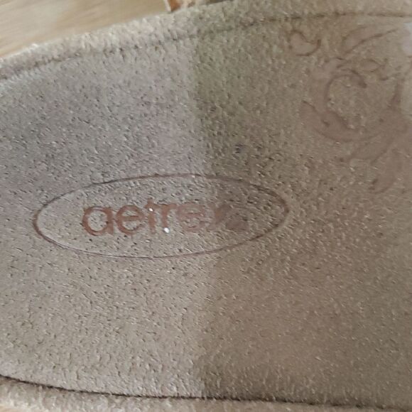 Aetrex Reese Adjustable Gladiator Sandal Cognac Brown Women's Size 8.5 - Picture 7 of 11